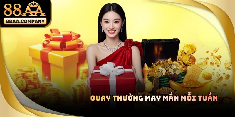 88AA tổ chức sự kiện quay thưởng may mắn cho thành viên trung thành